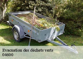 Evacuation des déchets verts  04600